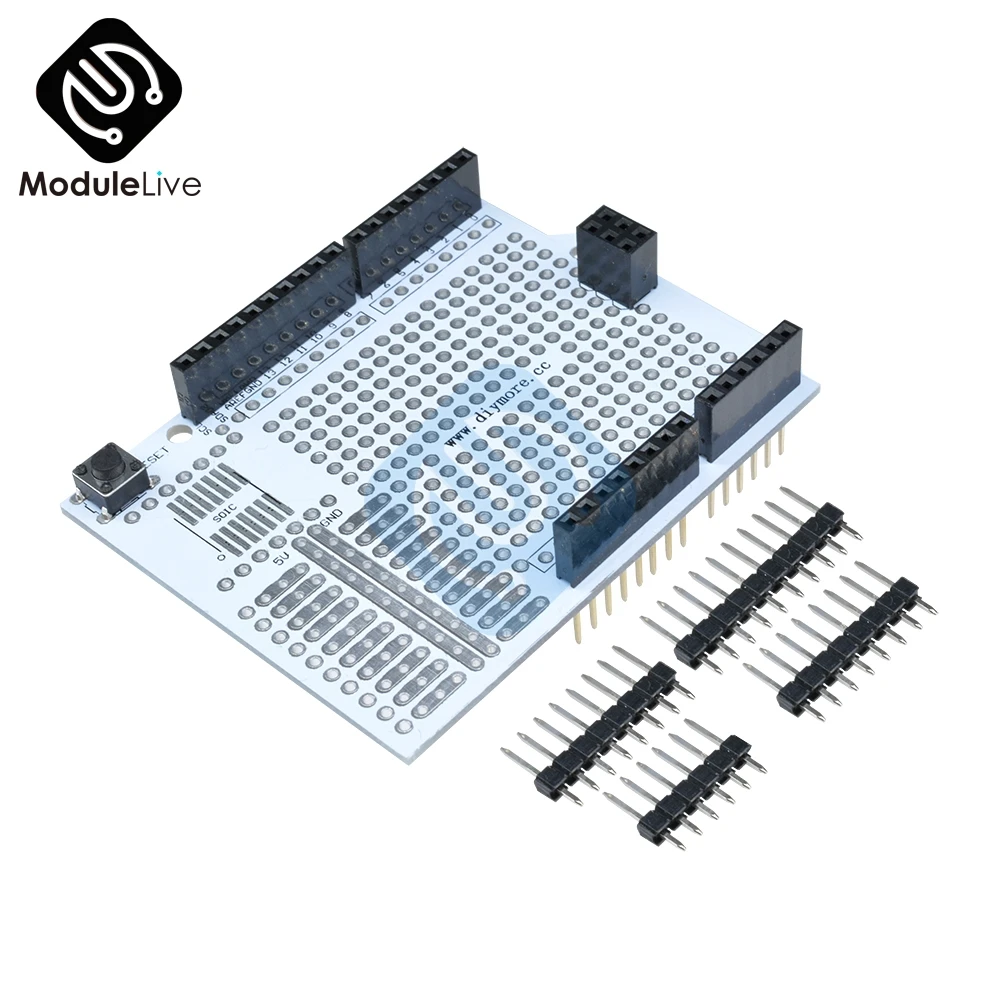 Макет печатной платы для сборки хлеба макетная плата Arduino UNO R3 1 шт.|Детали и
