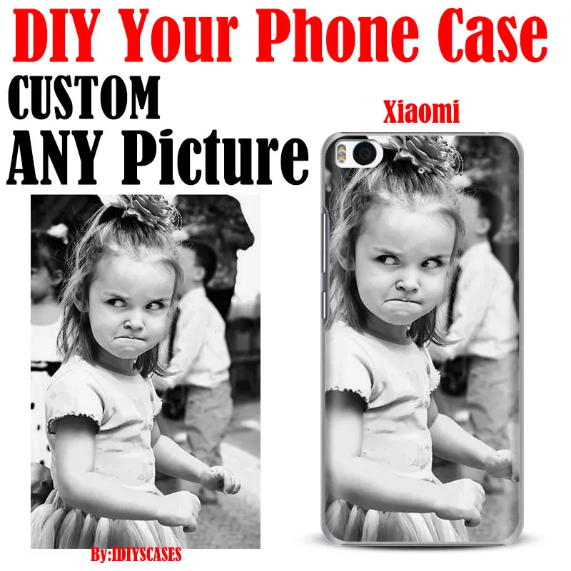 

Custom Print Photo DIY Customized image Phone Case For Xiaomi Redmi Note 2 3 4 4X 5A 5 6A Pro MI 5 5S Plus 5X 6 8 A1 note 2 3
