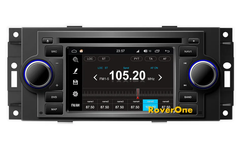 Flash Deal Android 8.0 Car Multimedia Player For Chrysler 300 300C 300M Aspen Concorde Town Country Pacifica PT Cruiser Sebring Voyager 9