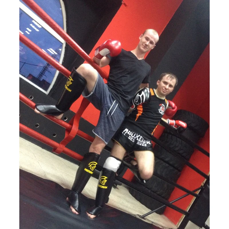 MMA Boxing Muay Thai Shin Guards Kicking Sanda WushuTraining Equipment Sparring Leg Pads Leggings Support Protector Insteps DEO