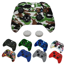 Soft Silicone Skin Case For Microsoft Xbox One font b Slim b font Gamepad Analog Sticks