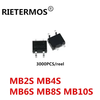 

3000PCS MB2S MB4S MB6S MB8S MB10S SOP-4
