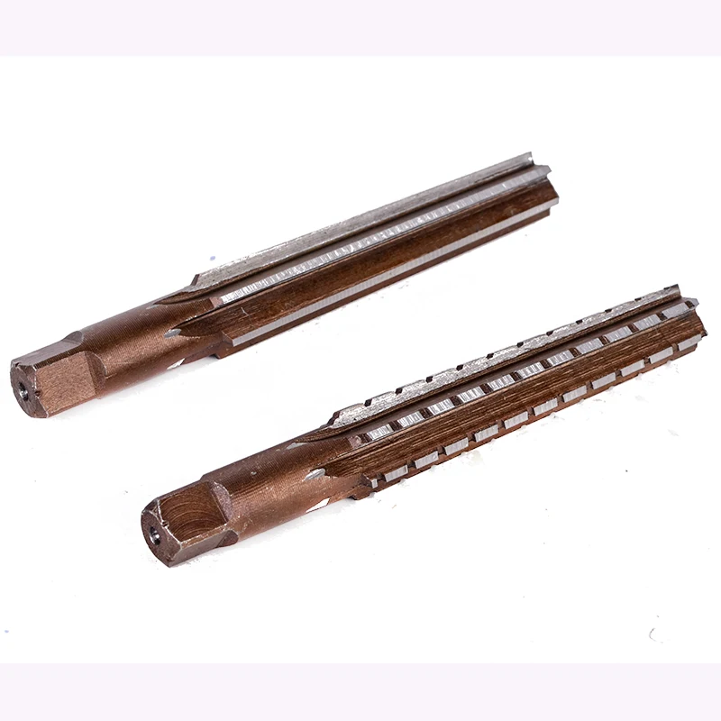 2pcs New Hand Reamers Set MT2 Steel Morse Taper Hand Reamers Set For Milling Finishing Cutter Tool