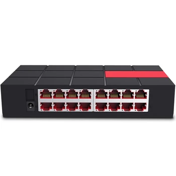 SG116M 16 Ports 10/100/1000Mbps Gigbit Ethnet Network Switch Desktop Design MDI/MDIX 6KV LightningProtect 1