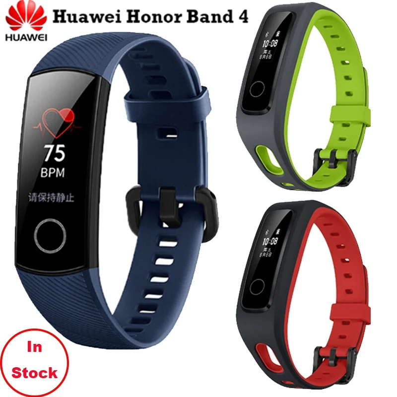 

Original Huawei Honor Band 4 Fitness Tracker Running Standard Version Smart Wristband Heart Rate Tracker Smart Watch Band