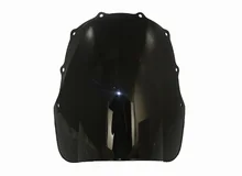 Motorcycle Double Bubble Windscreen Windshield Shield Screen For Kawasaki ZZR400 ZZR600 1993 2007 2006 2005 2004
