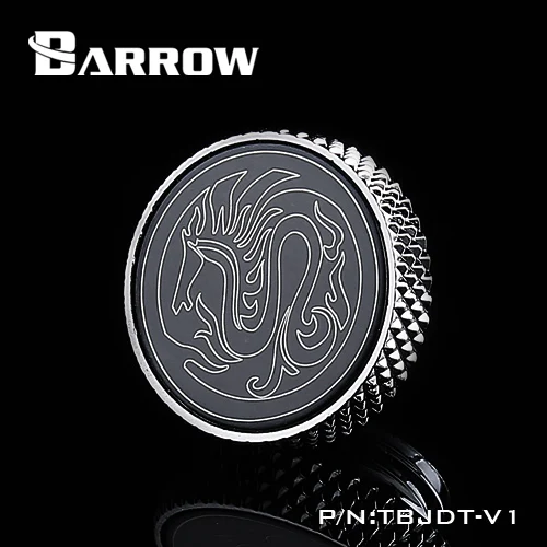 

Barrow TBJDT-V1 White Black Silver Gold G1 / 4 "Special Edition Hand Tighten Water Stop Water Cooling Assembly