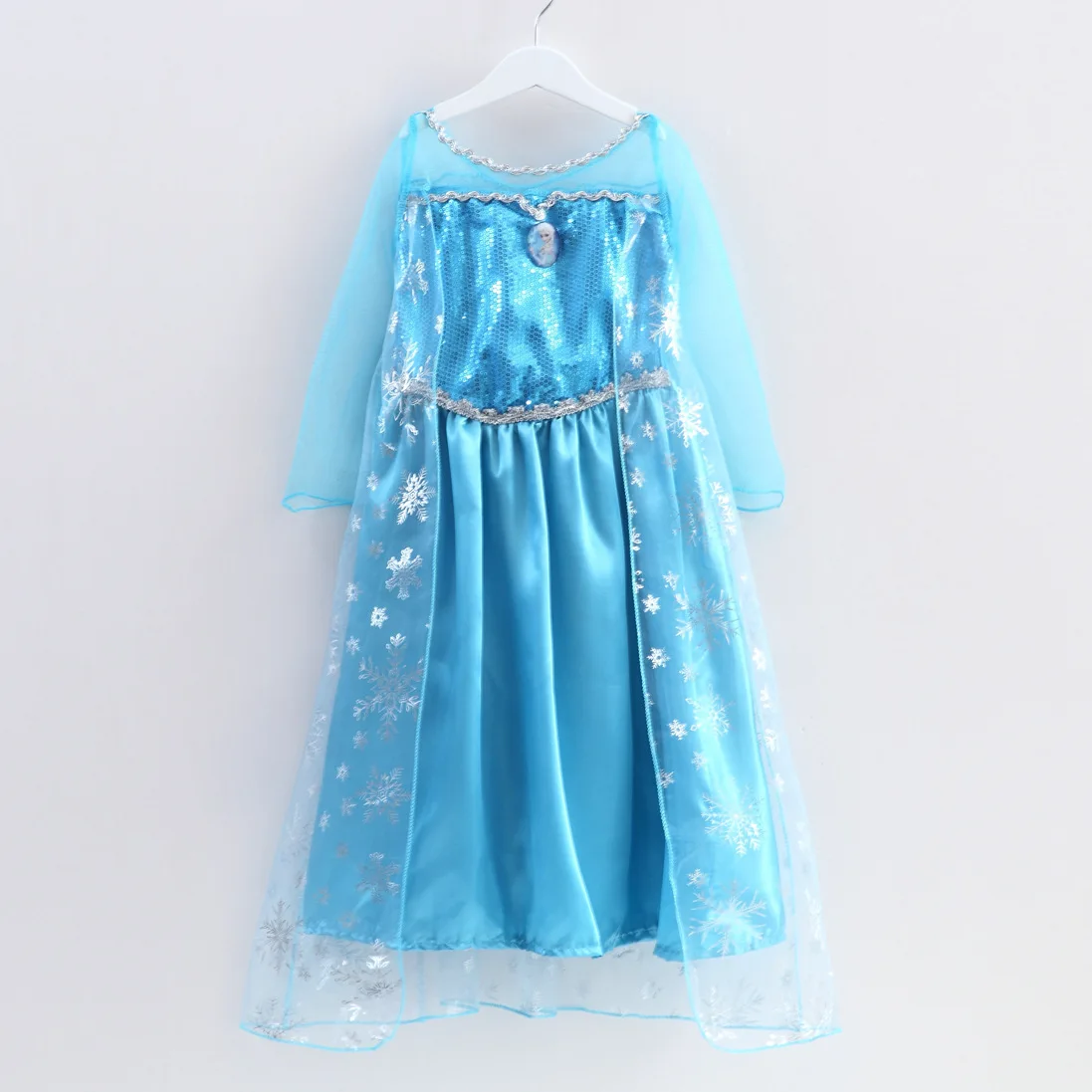 Платье принцессы Эльзы; платья для девочек; Детские костюмы; нарядные вечерние платья Анны; Карнавальная Одежда для девочек; От 2 до 8 лет на Хэллоуин