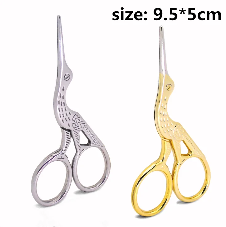 

1Pcs Mini Vintage Metal Scissors Embroidery Sewing Tool Craft Dragon Cross Stitch Crane Scissors for Needlework Home Sewing-S