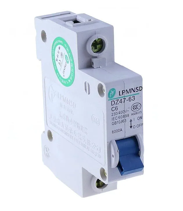 AC 1 P 6A 10A 16A 20A 25A 32A 40A 50A 63A фотоэлектрическая Солнечная Схема 230 ~ 400 В автоматический