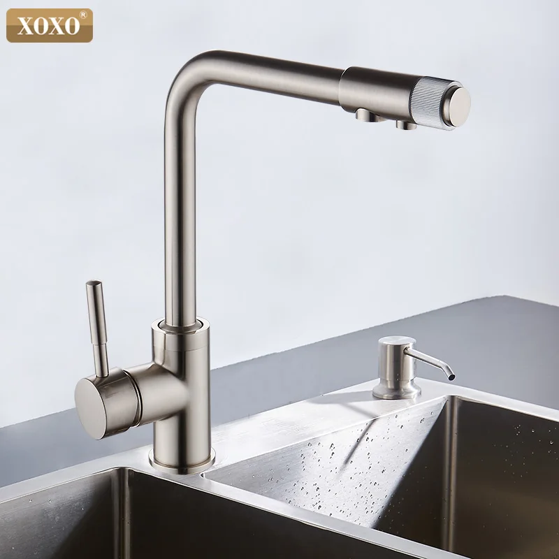  XOXO Filter kitchen faucet Cold and hot installation mixer tap deck rotate 360 degrees and the wate - 32850641185