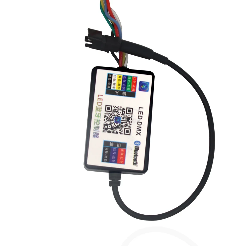 RGB Светодиодная лента контроллер с декодером для автомобиля динамический стример поворот хвост задняя дверь Предупреждение ющий светильник Bluetooth RF пульт дистанционного управления