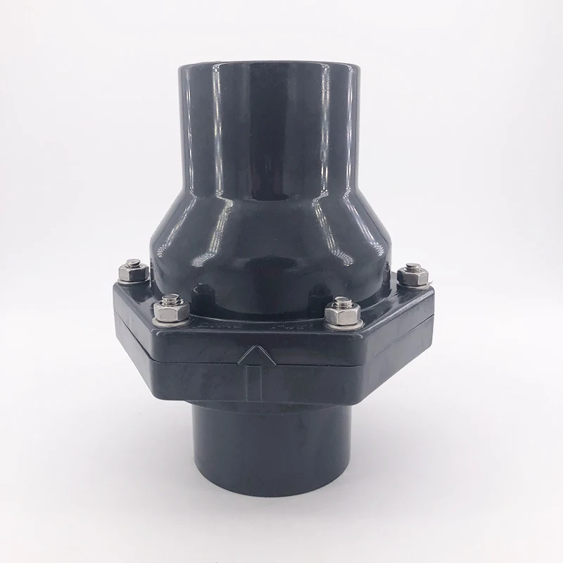 

UPVC Flap check valve O.D 25mm Check valve check valve vertical horizontal check valve Vertical and horizontal Universal