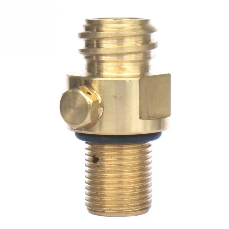 CO2 Tank Brass SodaStream Pin Valve Soda Water Inflation