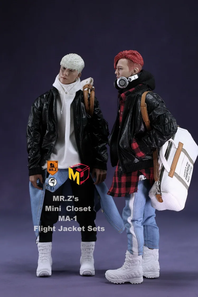 1/6 модные Заказные MCCToys x Mr. Z 1/6 MR. Z мини-шкаф-летная куртка наборы F 12 дюймов мужские тела G-DRAGON фигурки