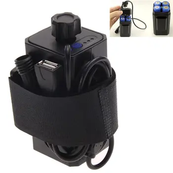 

GTF18650 battery box high - end - line USB/DC dual-interface waterproof battery box 8.4 V and two strings