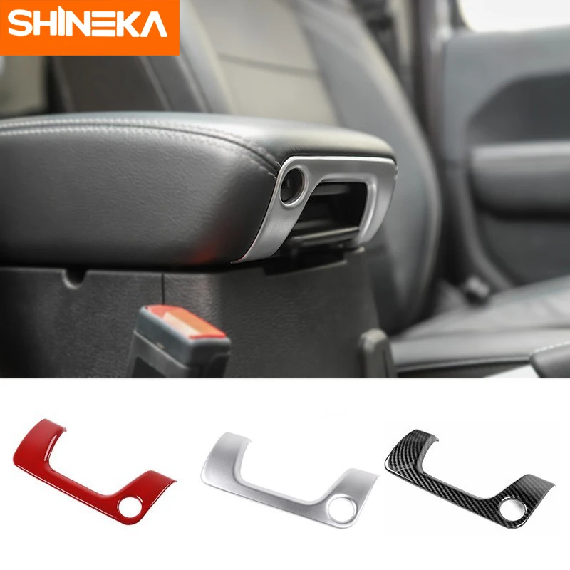

SINEKA Interior Mouldings for Jeep Wrangler JL 2018+ Armrest Box Lock Keyhole Decoration Cover for Jeep Wrangler Jl 2018 2019
