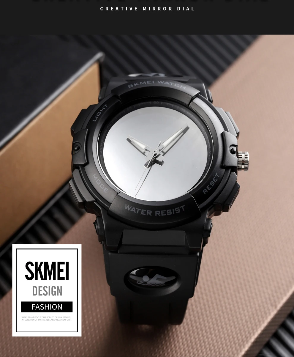SKMEI Новинка 2019 модные стильные мужские часы лучший бренд класса люкс спортивные водонепроницаемые кварцевые уличные военные спортивные