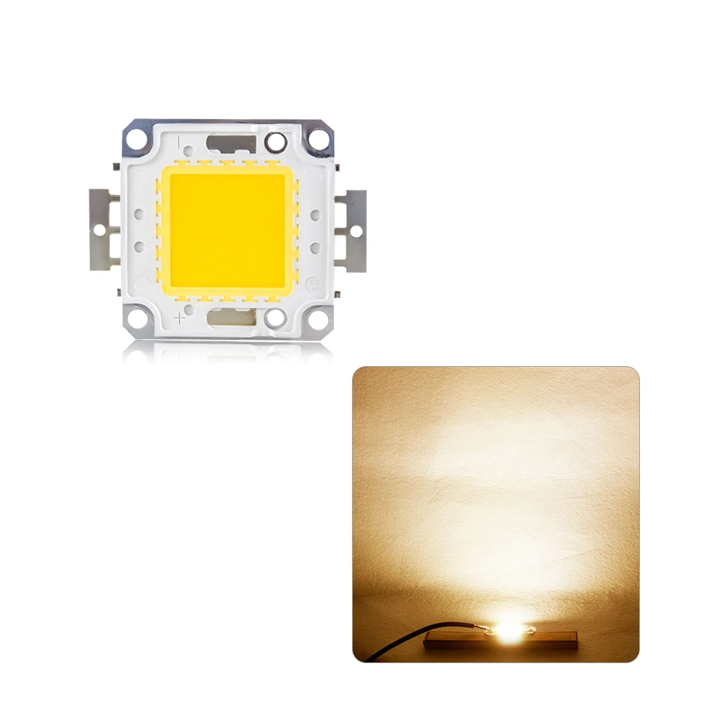 

DC 9V 12V 30V 36V LED Chip 3W 10W 20W 30W 50W 100W LED COB Light Matrix Integrated LED Bulb Lamp For DIY Floodlight Spotlight