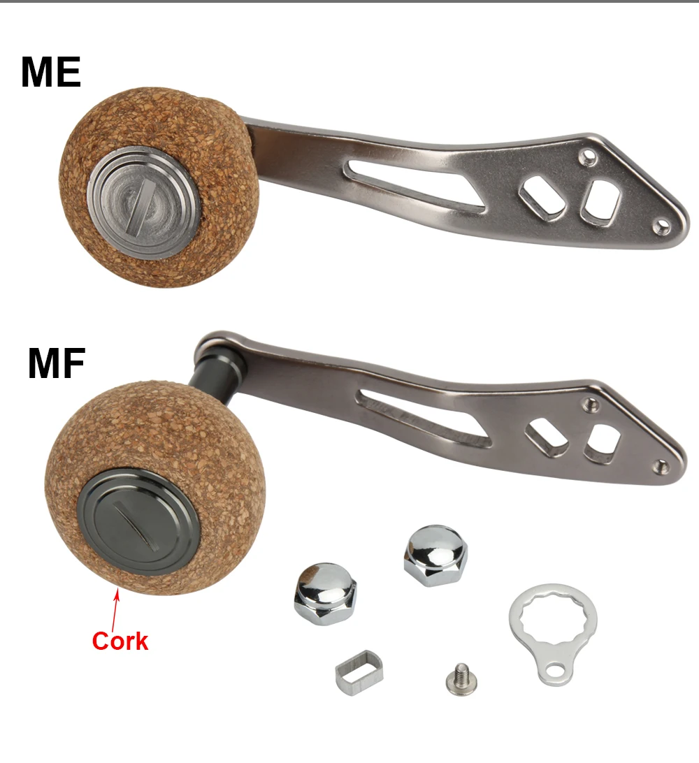 RoseWood Fishing Reel Handle Metal EVA Knobs DIY For Shimano Daiwa Abu Garcia Casting Jig Reel Handles Accessories  (8)