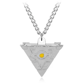 

1 Pc Popular 3D Necklace Anime Yugioh Millenium Pendant Jewelry Action Figure Toy Cosplay Pyramid Egyptian Eye Of Horus Necklace