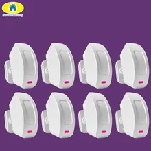 Золотой безопасности 8 шт. P817 Беспроводной экранный ИК датчик окна движения Сенсор для Сигнализация Kerui Системы G19 G18 8218G W2 домашней охранной сигнализации