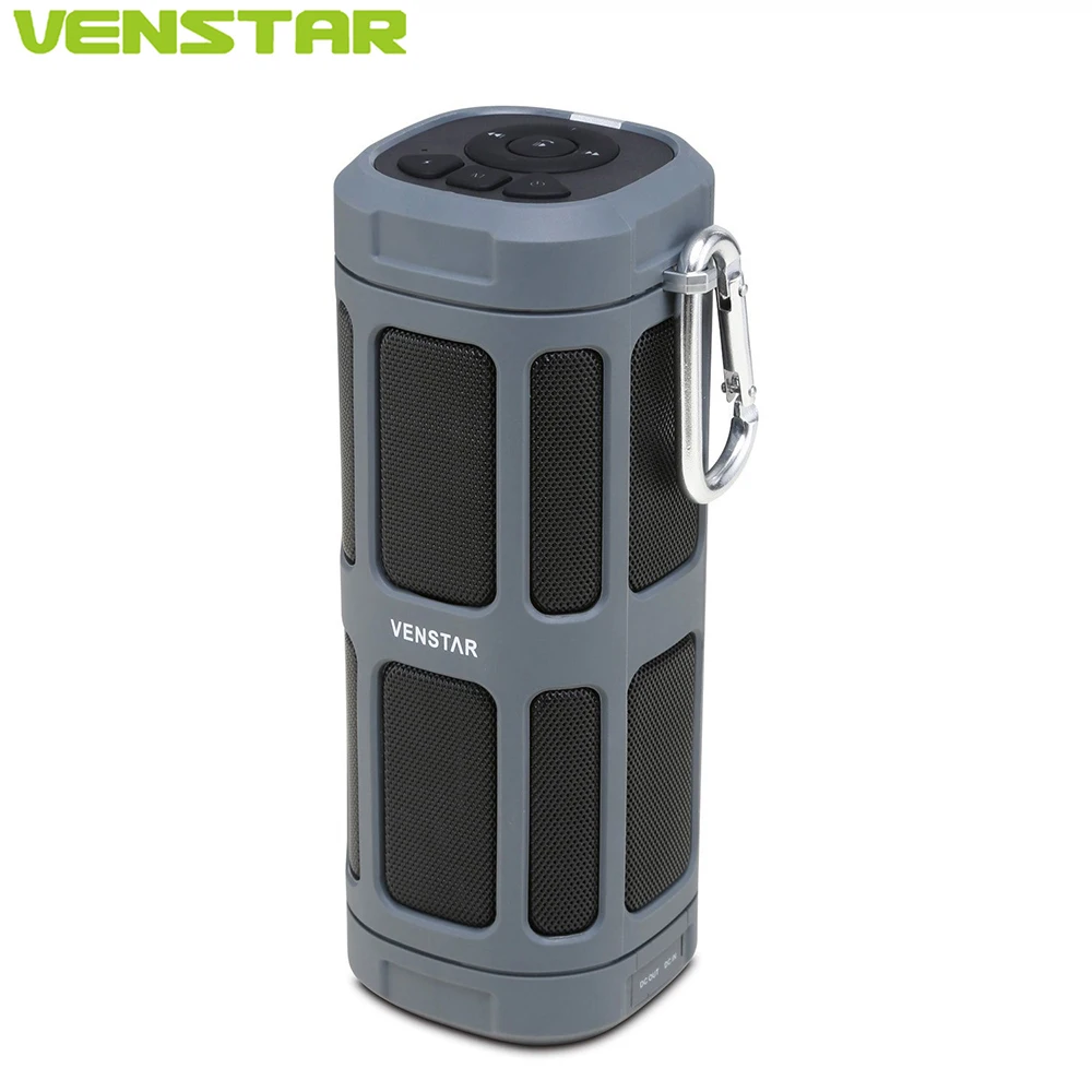 VENSTAR S400 Portable Bluetooth font b Speaker b font Column 16W Subwoofer Driver Passive Radiator 6000mAh
