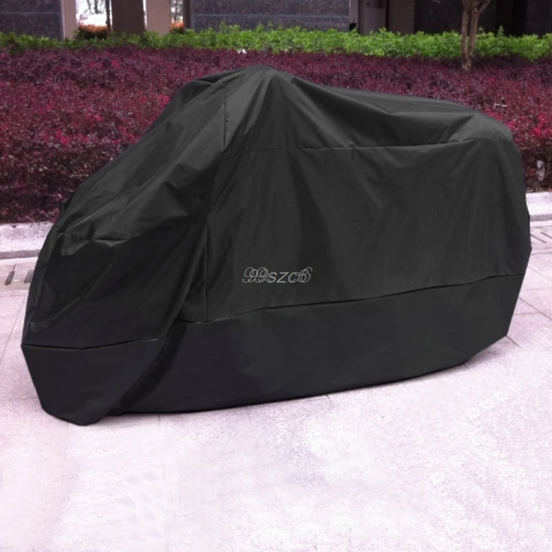 Impermeable al aire libre moto UV Protector lluvia polvo bicicleta motocicleta cubierta L/XL/2XL nuevo DropShip