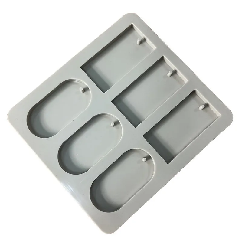 Paraffin Fragrance Mold Diy 6 Square Aromatherapy Wax Silicone Mold