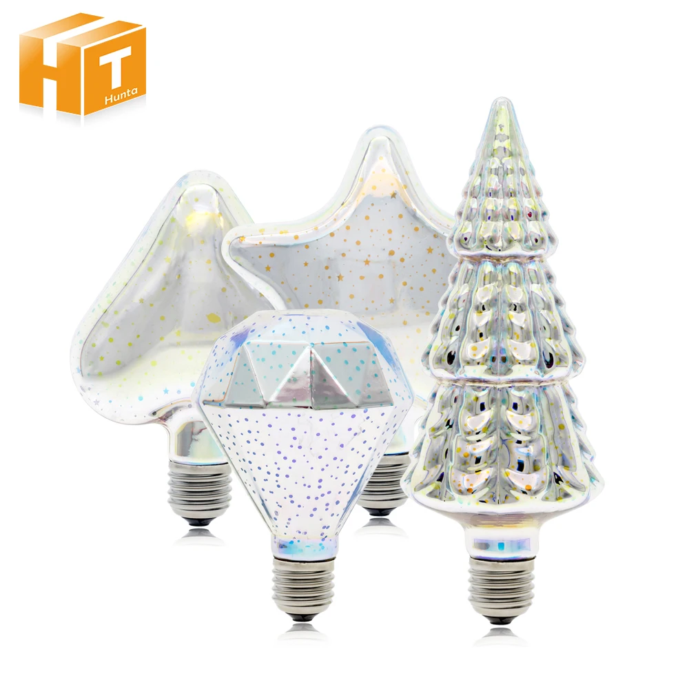 Bombilla de luz 3D bombilla LED 220 V E27 A60 ST64 G80 G95 G125 Luces De vacaciones divertidas Navidad de la lámpara Lamparas decoración bombilla led Bombilla de luz 3D bombilla LED 220 V E27 A60 ST64 G80 G95 G125 Luces De vacaciones divertidas Navidad de la lámpara Lamparas decoración bombilla led