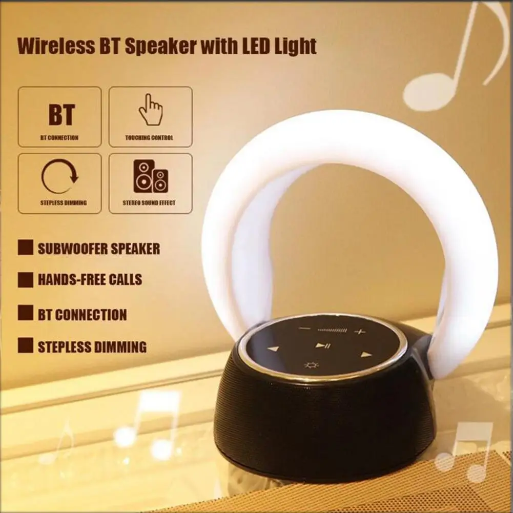 Ostart Мини Портативный беспроводной Bluetooth динамик ночной Светильник умный