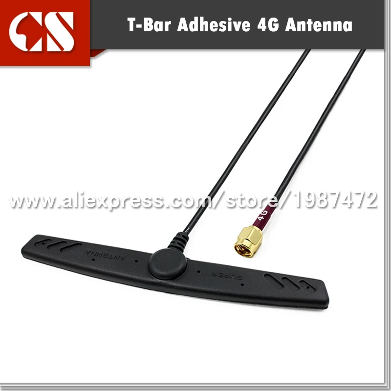 imágenes para Envío libre MIMO 4G Lte Antena de Alta Ganancia Al Aire Libre IP67 a prueba de agua T forma de Barra con 3 m cable, SMA Macho (pin interno) imágenes para Envío libre MIMO 4G Lte Antena de Alta Ganancia Al Aire Libre IP67 a prueba de agua T forma de Barra con 3 m cable, SMA Macho (pin interno)