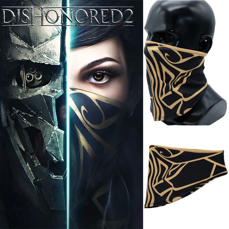 Игра Dishonored 2 II Корво Эмили маска для косплея Для мужчин приключенческого высокие