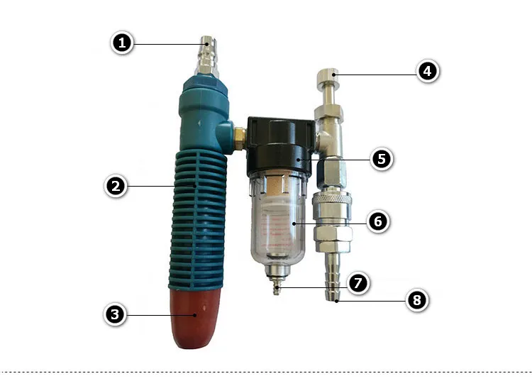 Air conditioning Vest High Temperature Special Cooling Clothing Vortex tube Refrigeration Factory Worker Welding Cool Clothes (5)