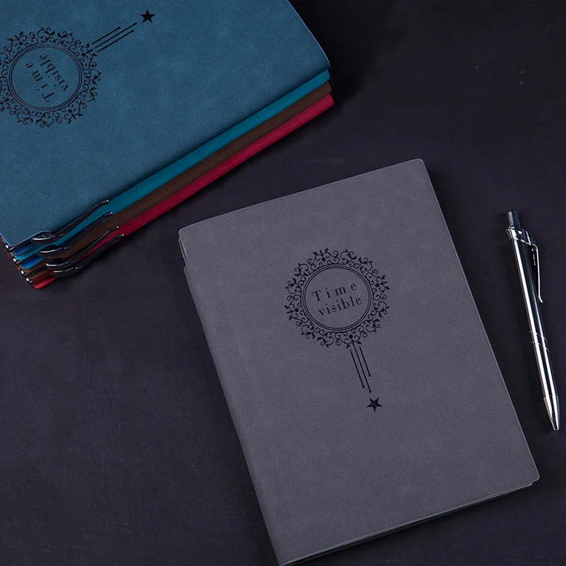 RuiZe Faux leather notebook A5 office note books diary agenda 2019 creative stationery vintage notebook thick paper soft cover RuiZe Faux leather notebook A5 office note books diary agenda 2019 creative stationery vintage notebook thick paper soft cover