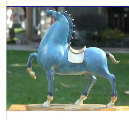 

China Bronze Copper Home Art Decoration Abstract Horse Sculpture Statue Statuary decoration bronze factory outlets