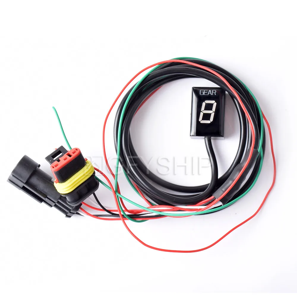 

Motorcycle Gear Indicator for Ducati Monster 1000 2003 2004 2005 LCD 1-6 Level Moto Electronics Digital Meter Accessories