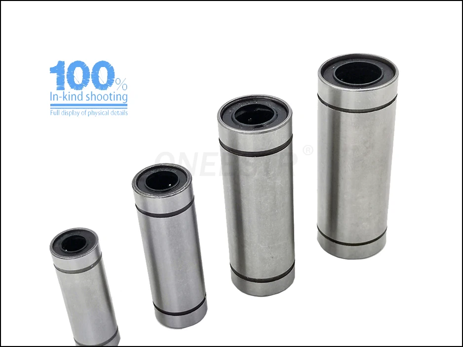 3D Printer Accessories Linear Bearing Extended Type LM6LUU LM8LUU LM10LUU LM12LUU CNC Linear Bearings for Rods Liner Rail 9
