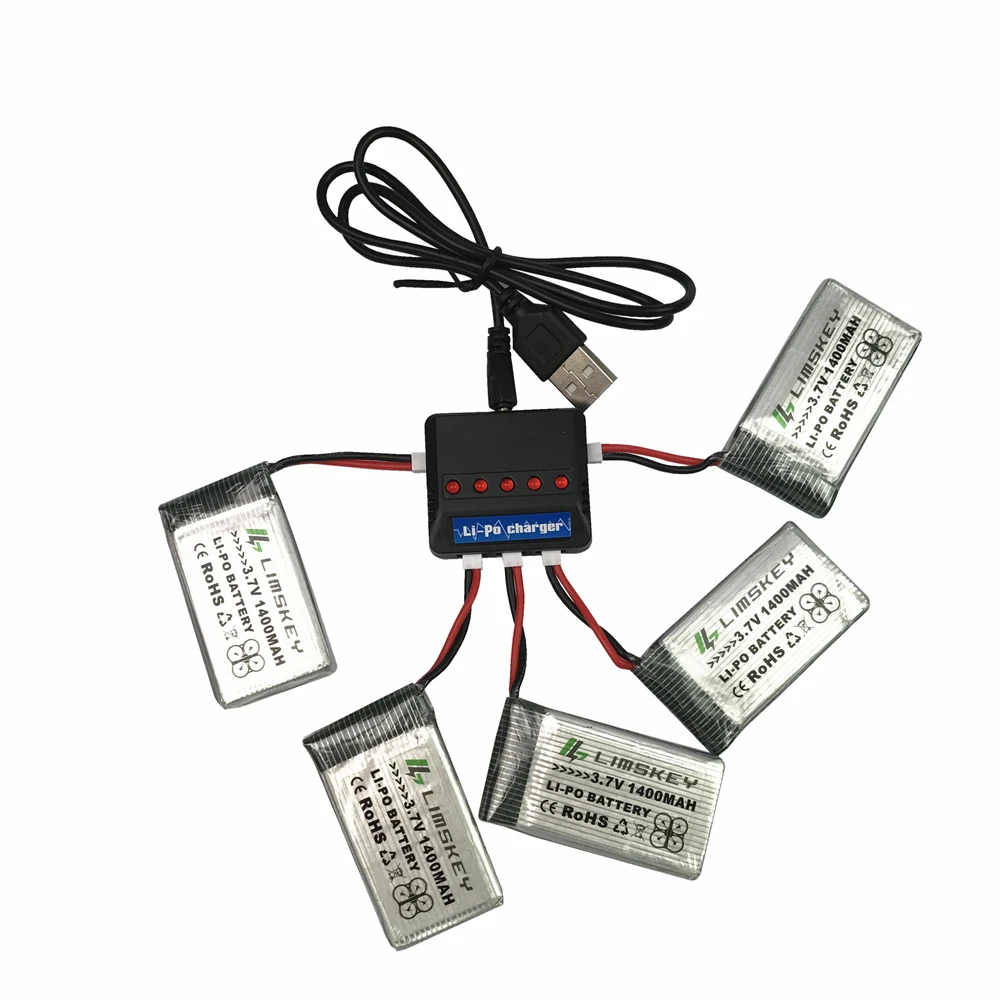 3,7 V 1400mah Li-po аккумулятор Syma X5 X5C X5uw x5uc x5hw x5hc Аккумулятор RC Quadcopter Аккумулятор для SYMA X5uw x5uc