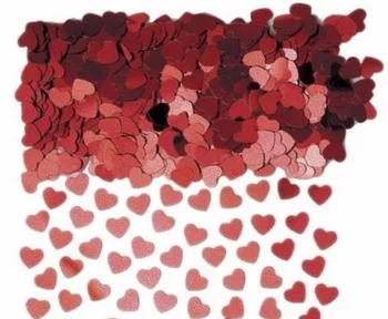 

5,000pcs 10mm Heart Shape Wedding Bridal Party Confetti Table Decoration Sprinkles Gold/Silver/Blue/Red/Purple/Green