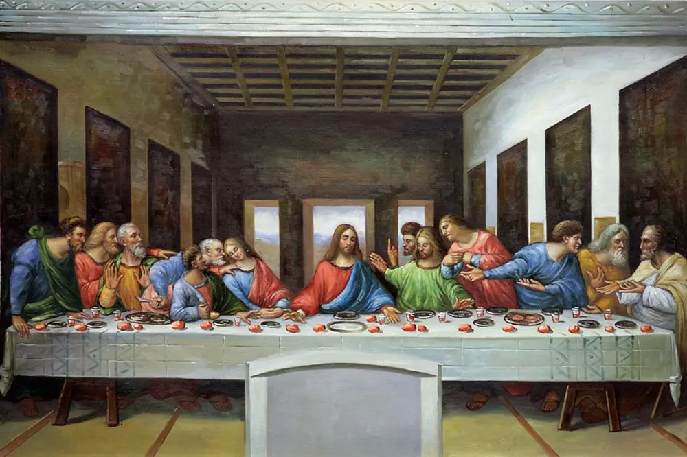 1. "The Last Supper" by Leonardo da Vinci - wide 9