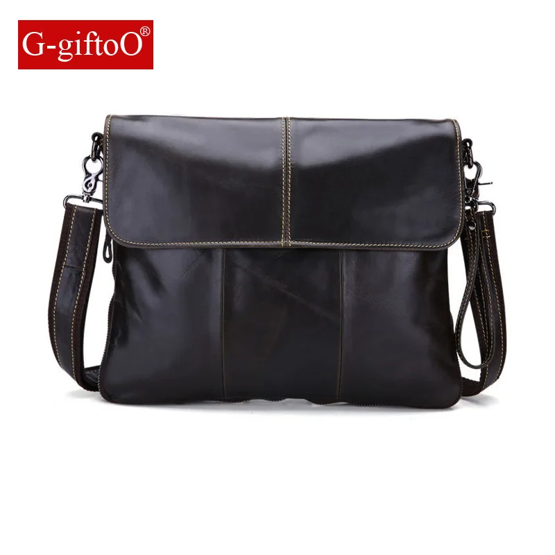 

Brand Men Bags Cow Genuine Leather Fashion Male Messenger Bags Men's Briefcase Man Casual Crossbody Shoulder Bag