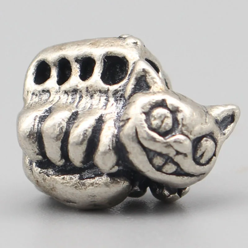

Diy Jewelry 925 Sterling Silver CAT Bus Beads For Jewelry Making Charms Fits Original Troll Bracelet& Necklace Free shipping