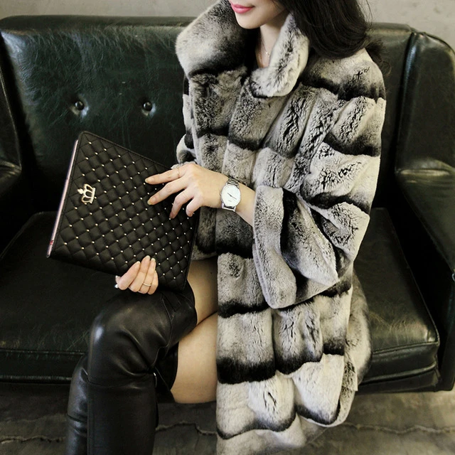 Vintage chinchilla fur coat Clearance