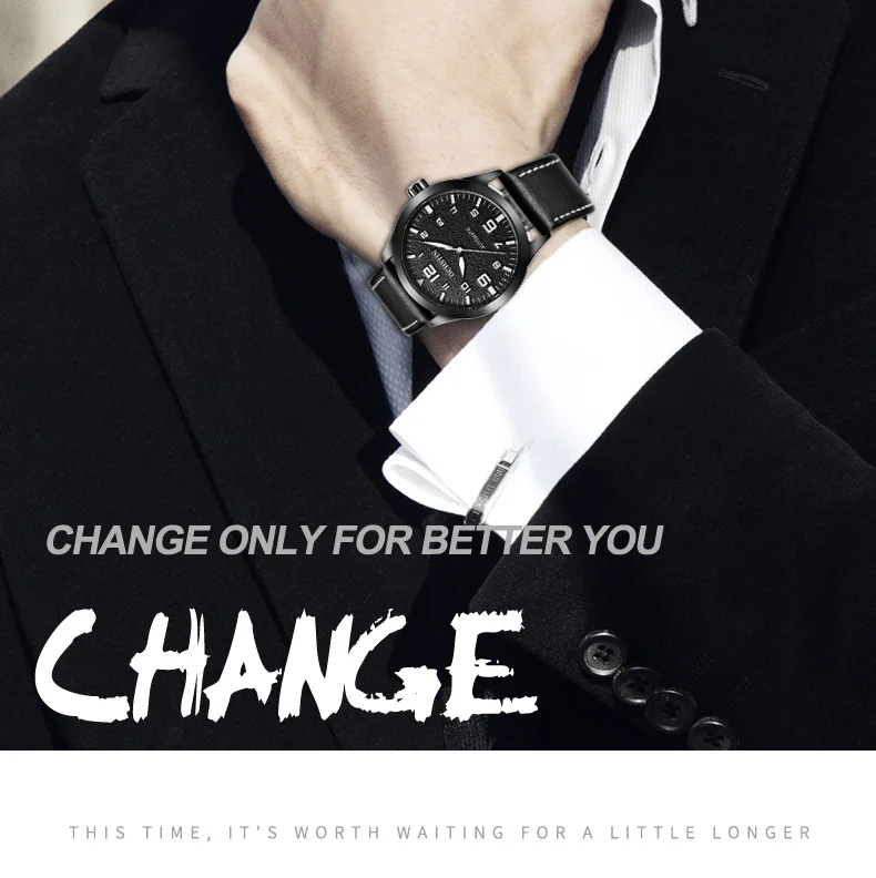 Роскошный топ бренд OCHSTIN автоматические часы для мужчин водонепроницаемый Дата Спорт для мужчин кожа механические наручные часы Мужские часы Мода relogio