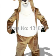Талисман светло-коричневые оперативная память костюм талисмана нарядное платье Пользовательские праздничный карнавальный костюм тема Карнавальный Костюм-маскот