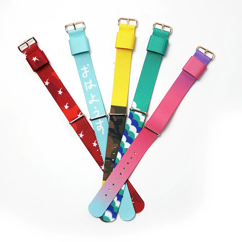 

Luxury 20mm Nylon Nato Watchbands 10 Colors Available Rose Gold Metal Pin Buckle Strap for Women Men Watches
