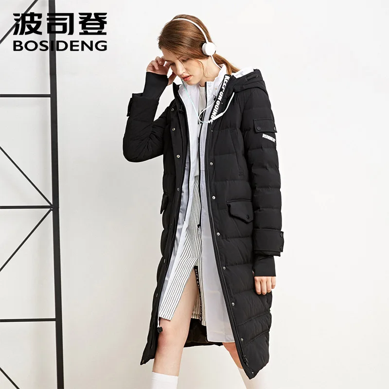 Lettre Doudoune Bosideng D'hiver Parka 90Vers Capuchon Le Épais longue 2017 Fonction À B1601198 Imprimer Duvet Supérieure 8071 Manteau Qualité Femmes X Bas 8056black De qVMGSzUp