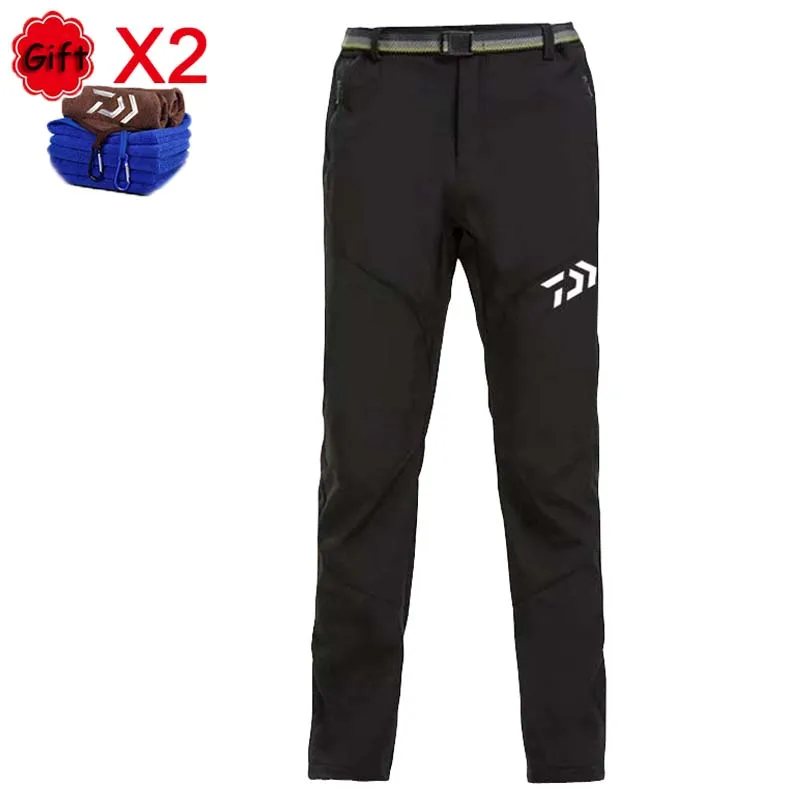 

Autumn Winter Fishing Clothing Fleece Warm Waterproof Breathable Long Fishing Pants Outdoor Sports Climbing Skiing Fish Trousers