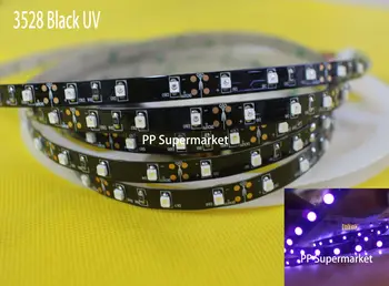 

DC12V 3528/5050 UV Ultraviolet purple waterproof 60led/m Strip lamp black light